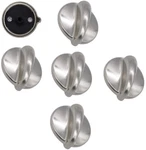 5 Metal Chrome Cooktop Burner Control Knob WB03K10303 For Profile Range Stove. Fixed Price $27.85.