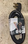 Utilitech 6-FT 4-PRONG Black Range Appliance Power Cord Model #0118694 50 Amp. Fixed Price $30.00.