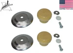 Replacement Cooking Pot Lid Knobs Wood Round Screw On 5.2X3.5CM Washers Inc.. Fixed Price $11.80.