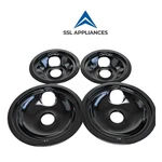 WB31M20 & WB31M19 Set Of 4 New Drip Pans For Ge Hotpoint Electric Stove Burner. Fixed Price $23.88.