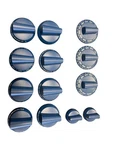 Thermador TS11192209 13 Piece Knob Kit For 30/36 Inch Professional - Blue. Fixed Price $399.00.
