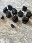 Genuine Thermador Range Knob Set # 5040006607 8X- 5040006608 1X- 5040000006 2X. Fixed Price $90.99.