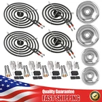 MP22YA Electric Range Burner Element Unit Set W/ Receptacle Kit Drip Pan. Fixed Price $57.99.
