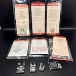Viking Husqvarna Mixed Set Of 10 Sewing Machine Feet For Group 1-7 New And Used. Fixed Price $129.95.