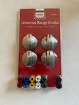 Universal Range Knobs By Smart Choice Stainless Steel. Fixed Price $24.99.