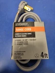 Everbilt Ft. 3-PRONG 40 Amp Electric Stove Range Cord 125/250V New. Fixed Price $17.99.