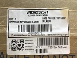 Range Blower Tangential WB26X32571. Fixed Price $82.00.