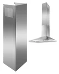 Sndoas Range Hood Chimney Extension Stainless Steel 31.5X8X6.7. Fixed Price $57.50.