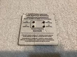 8523420 Whirlpool Range Orifice Spud. Fixed Price $19.00.