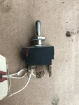 Exmark Turf Ranger 20KC Zero Turn Lawn Mower Toggle Switch Tracer. Fixed Price $75.00.