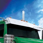 Trux 13.5IN Western Star 4900 Series Flat Top Sunvisor For Cab Mount Mirrors. Fixed Price $737.43.