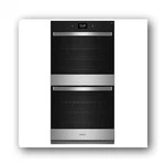 Whirlpool 30" Smart Built-in Electric Convection Double Wall Oven WOED7030PZ00. Fixed Price $2001.90.