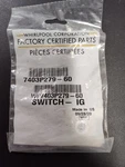 Brand New Oem Whirlpool Range Ignition Switch WP7403P279-60. Fixed Price $35.00.