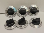 SET(6)WB3X464/WB3X5640 Hotpoint Range Surface Burner Knob W/square Top. Fixed Price $35.99.