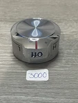 Kitchenaid Range Stainless Steel Knob W1082354-3 W10877180 W10579762. Fixed Price $40.00.