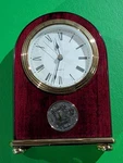 Vintage 2000 Maytag San Diego Employee Award Desk Clock Rosewood Finish 6" Tall. Fixed Price $22.48.