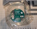 4 Curtis Wagner Plastics Hanging Basket Drip Pans With Molded Hooks, Clear 8" Sm. Fixed Price $8.00.