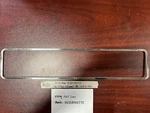 Viking Wall Oven J-mold Chrome P/n 000816-000 For Model VESO5302TSS (#123). Fixed Price $50.65.