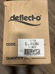 Qty 6 Deflect-o Deflecto Supurr Guard Louvered Vent Hood VENGVHAW4 (Z11). Fixed Price $88.00.