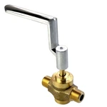 Sunrise Kitchen Supply Gas Burner Ball Valve With Handle 1/2" Mpt X. Fixed Price $52.50.