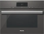 Miele Pureline DGC6800-1GG 24" Single Combi-steam Oven Plumbed Graphite Gray New. Fixed Price $5399.99.