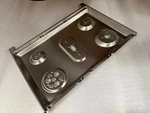 Range Main Top (stainless) WB62X28231 For PGS960SEL1SS Gas Hrt-lnd P17. Fixed Price $85.88.