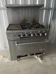 Dcs 36 Professional Gas Range 4-BURNER + Griddle Oven Natural. Fixed Price $500.00.
