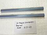 Qty Two (2) Mounting Brackets For Ge Monogram Model # ZVW1360SP1SS Hood Z23-68. Fixed Price $38.68.