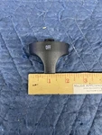 WB03X5867 Used Monogram ZDP48 48IN Range Grill Knob Black. Fixed Price $124.00.