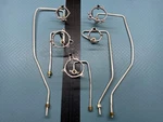 Range Burner Tube Bracket Set 5 (see Pics)p# WB02K10360 WB02K10361 WB02K10362. Fixed Price $56.05.