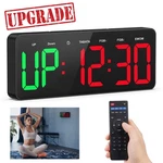 12" Led Large Display Home Gym Timer Clock Kitchen With Remote For Sports. Fixed Price $53.19.