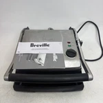 Breville Panini Grill Model BGR200XL Stainless Steel & Non-stick Surface 1500W. Fixed Price $52.95.