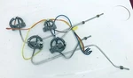 Ge Gas Flat Cooktop Stove Model JGP330SEK2SS Surface Burner Lot 4 Pieces. Fixed Price $139.00.