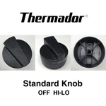 New Thermador Pro Range & Cooktop Metallic Stndrd Burner Control Knob, Off Hi-lo. Fixed Price $79.99.