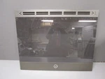 Range Outer Door Glass, Black & Stainless (29 23 1/2") WB56X26758 Asmn. Fixed Price $40.00.