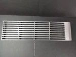 Jenn Air Vent Downdraft Fan Duct Cover Grille 207793 Chrome 18 1/8" X 5 1/16". Fixed Price $29.99.