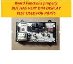 # WB27T10497 Genuine Oem Oven Control Board For Parts (very Dim Display). Fixed Price $75.00.