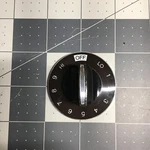 Jenn Air Maytag Burner Control Knob Brown Silver Chrome CDE850 12200034 570085. Fixed Price $16.95.