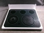 WB62X25977 Range Oven Cooktop - White. Fixed Price $150.00.
