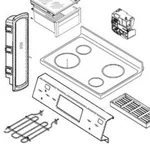 Samsung DG94-02943A 30" Top Plate Assembly, Stainless Steel, NZ30R5330RK. Fixed Price $457.74.