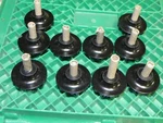 10 Davis Moulding 3000CB Black Fluted Knob 5/16'-18 Phenolic. Fixed Price $21.95.