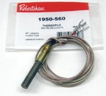 Robertshaw Gas Cooking Heating Thermopile 60" Millivolts Mv 1950-560. Fixed Price $47.00.