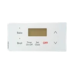 Choice Part 316220728CM Range Oven Clock Overlay Pad For Frigidaire Electrolux. Fixed Price $14.50.