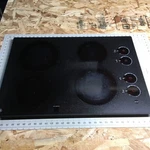 Ge Oem Burner Cooktop Black Glass WB61T10003 (29-1/2"X20-3/4") Scratches. Fixed Price $349.95.