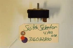 Frigidaire Stove 316032800 Switch-selector, 4 Pos Nsc Used. Fixed Price $45.00.