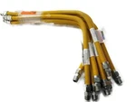 Pack Of 10 Qty Flextron FTGC-YC34-36 1" Flexible Gas Line Hose New Free Fast Shi. Fixed Price $247.00.