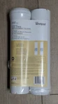 Whirlpool Wheedf Dual Stage Carbon Block Replacement Water Filters-white Pk Of 2. Fixed Price $50.00.