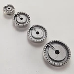 Genuine Range Oven Burner Head Set # WB16X24722 WB16X24724 WB16X24723. Fixed Price $29.98.
