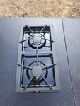 Jenn Air Cooktop Catridge Gas 2 Burner JGA8150ADB New Open Box Black.. Fixed Price $995.00.