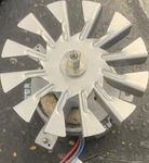 Ge WB26X29157 Convection Fan Motor Silver Aluminum For Oven. Fixed Price $30.00.
